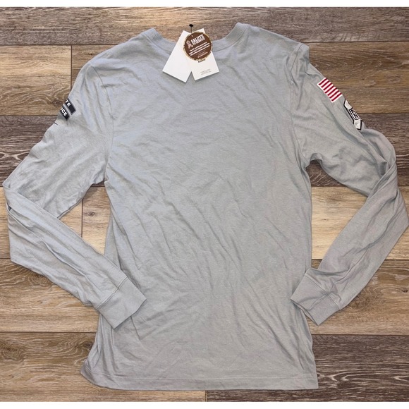 NWT Men's Dallas Cowboys Nike Salute to Service Long Sleeve Tee- Small - Gray - Picture 7 of 7